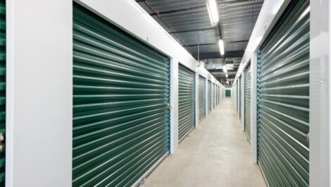 Large interior storage units at Premium Self Storage in Saint Clair Shores, MI.