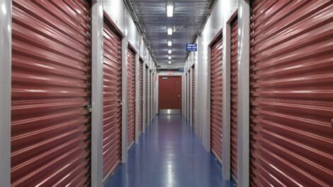 National Storage Center of Redford interior unit hallway.