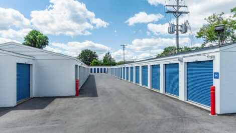 Bloomfield East drive-up storage units.