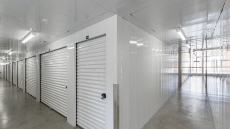 Indoor storage units at Guardian Self Storage in Monroe, MI.