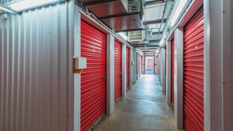 Indoor, climate controlled storage units at National Mini Storage in Kalamazoo, MI.
