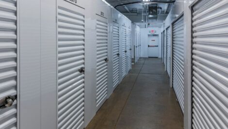 Indoor, climate controlled units at National Storage in Harbor Springs, MI.