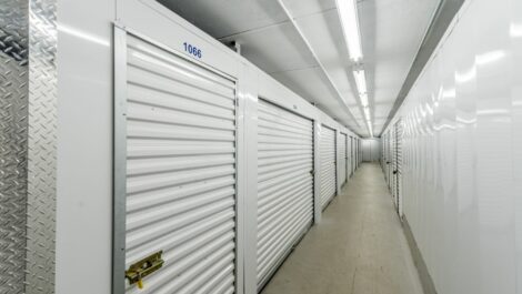 National Storage Center of Ann Arbor - Plymouth Rd indoor storage unit area hallway.