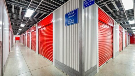 Indoor, climate controlled storage units at National Storage in Southfield, MI.