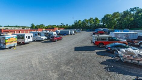 The Storage Chest RV parking spaces.