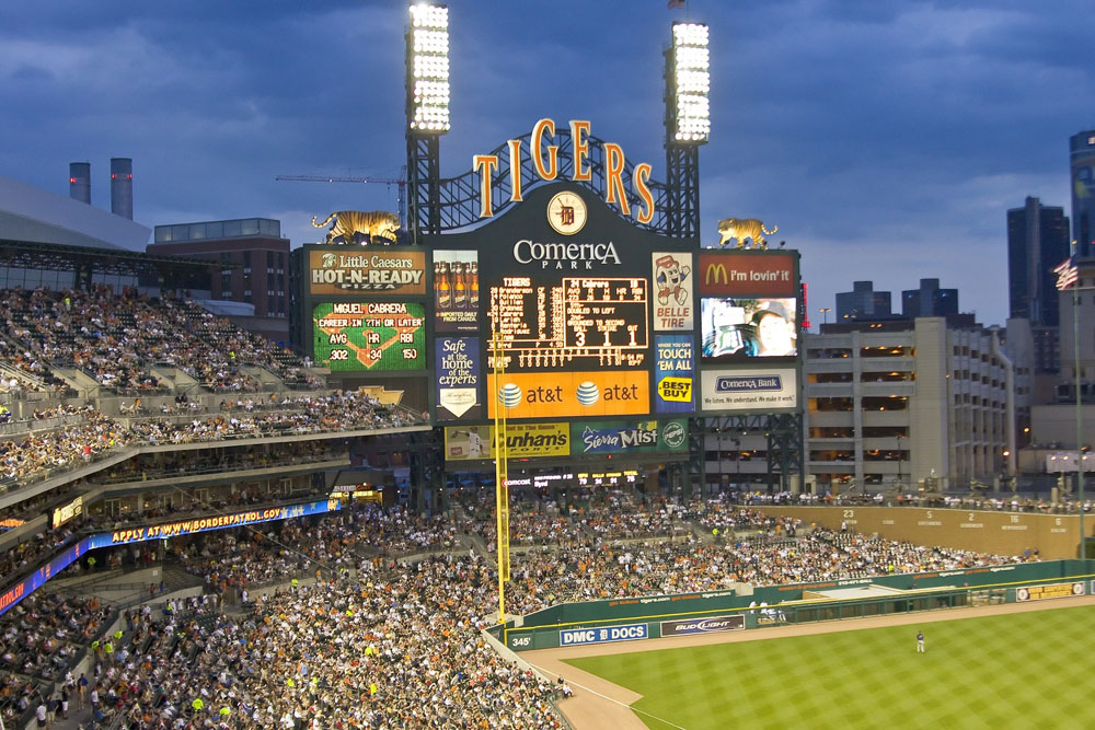 Comerica Park in Detroit National Storage Blog